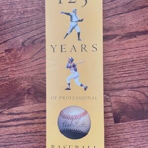 125 Years of Professional Baseball by Major League Baseball Staff 1994 Book HC